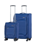 Volair Forte 4 Softside 2-Piece Spinner Luggage Set - Large & Carry-On - Navy Image 1