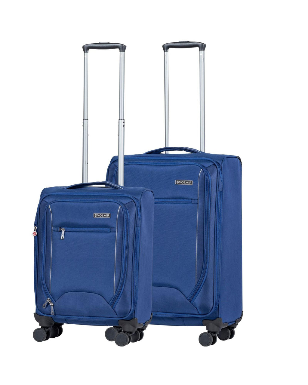Volair Forte 4 Softside 2-Piece Spinner Luggage Set - Medium & Carry-On - Navy Image 1