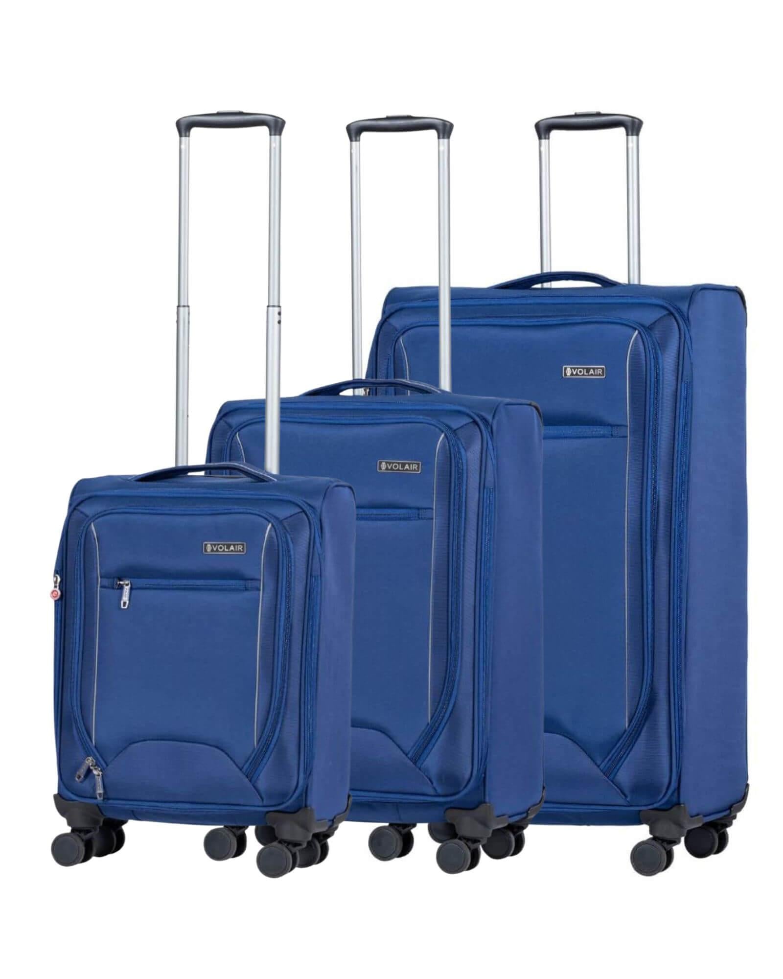 Volair Forte 4 Softside 3-Piece Spinner Luggage Set - Navy Image 1