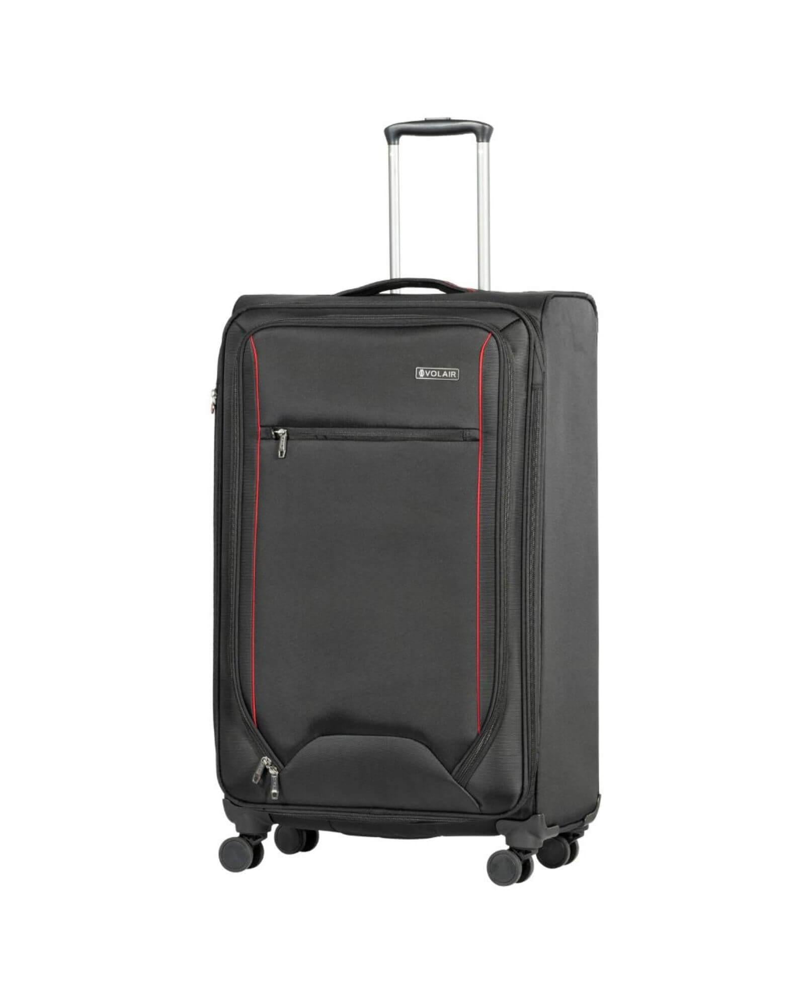 Volair Forte 4 Softside Large Spinner Suitcase - 82cm - Black Image 1