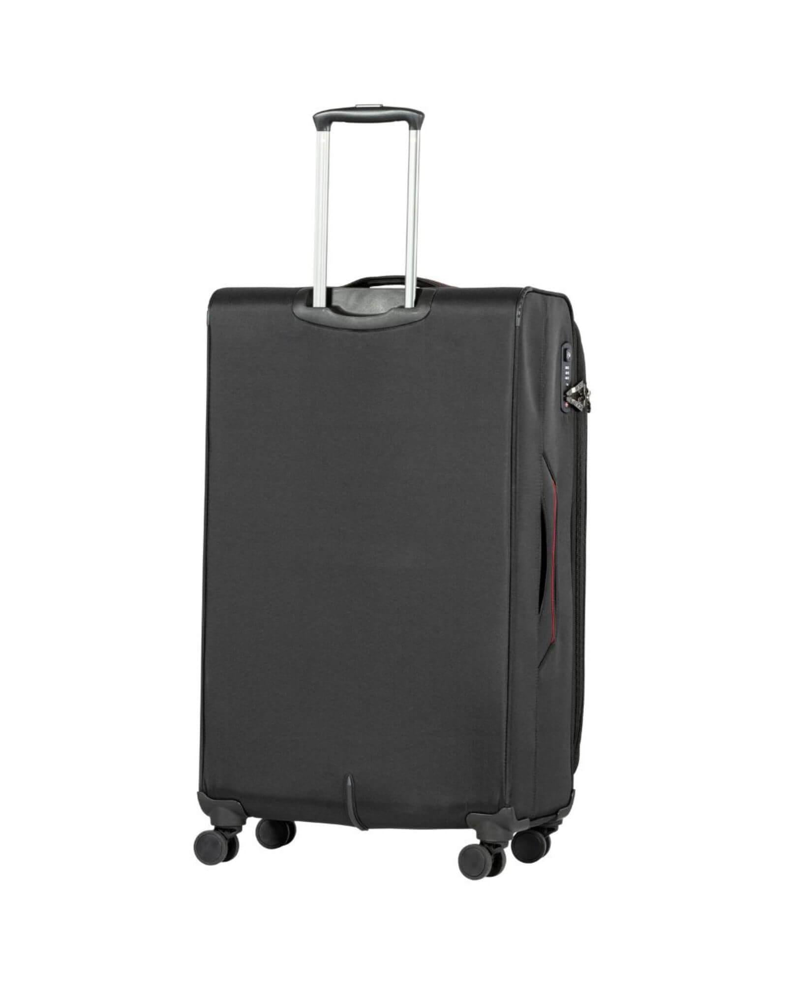 Volair Forte 4 Softside 2-Piece Spinner Luggage Set - Large & Carry-On - Black Image 3