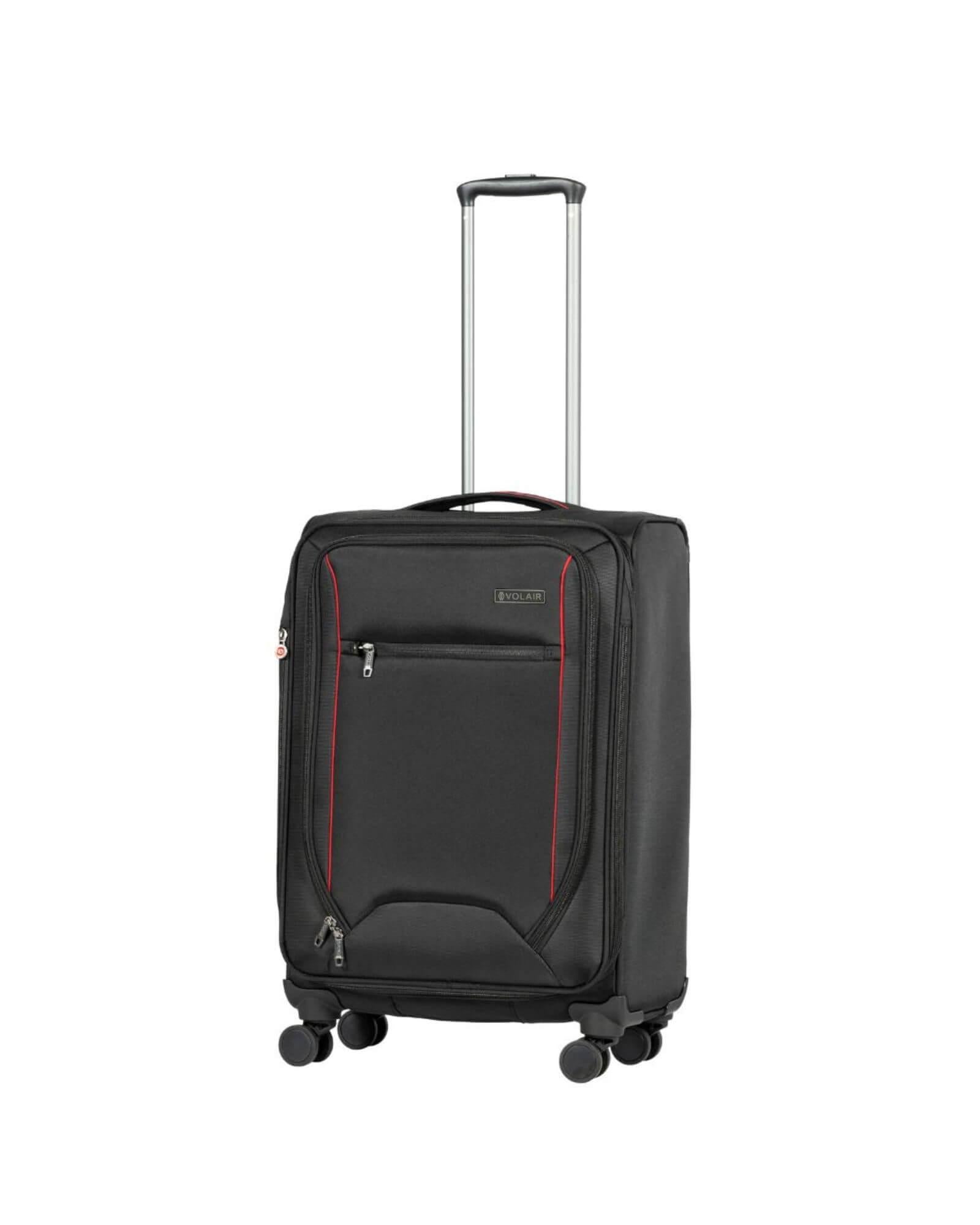 Volair Forte 4 Softside Medium Spinner Suitcase - 67cm - Black Image 1