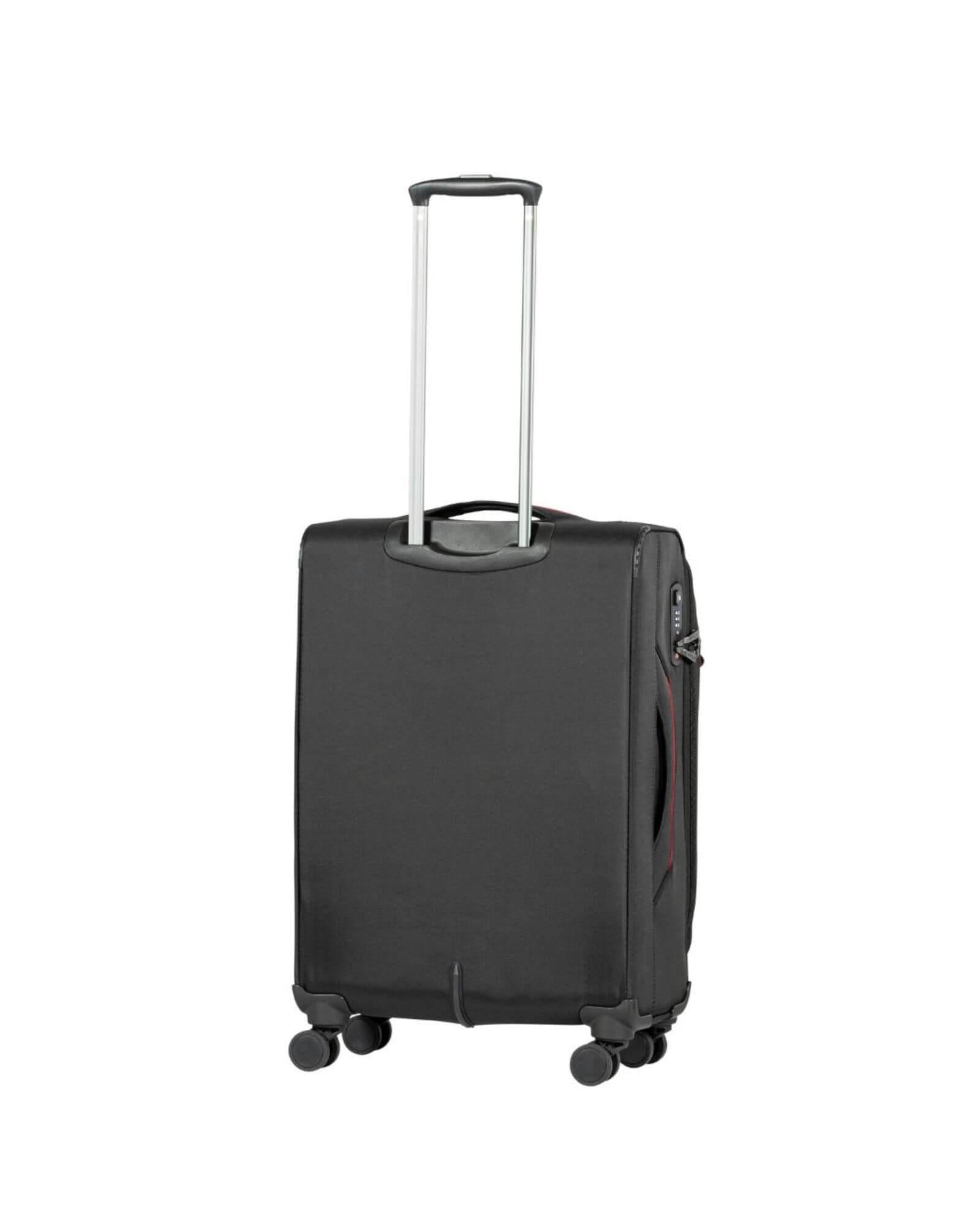 Volair Forte 4 Softside 2-Piece Spinner Luggage Set - Medium & Carry-On - Black Image 3
