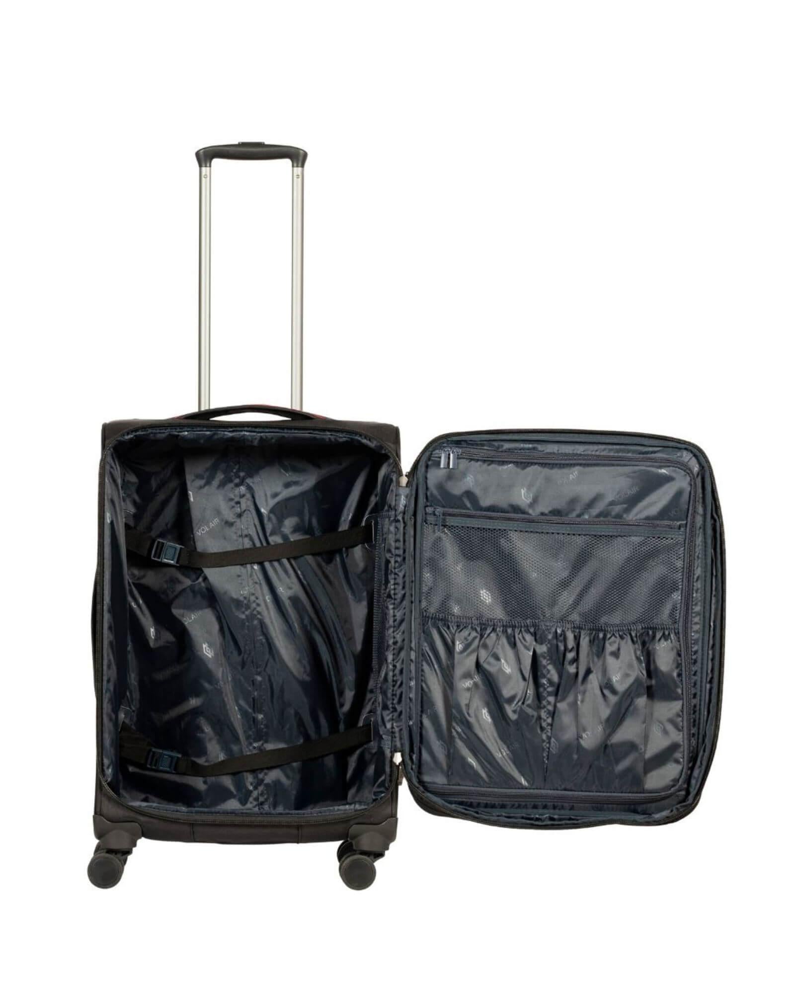 Volair Forte 4 Softside Medium Spinner Suitcase - 67cm - Black Image 4