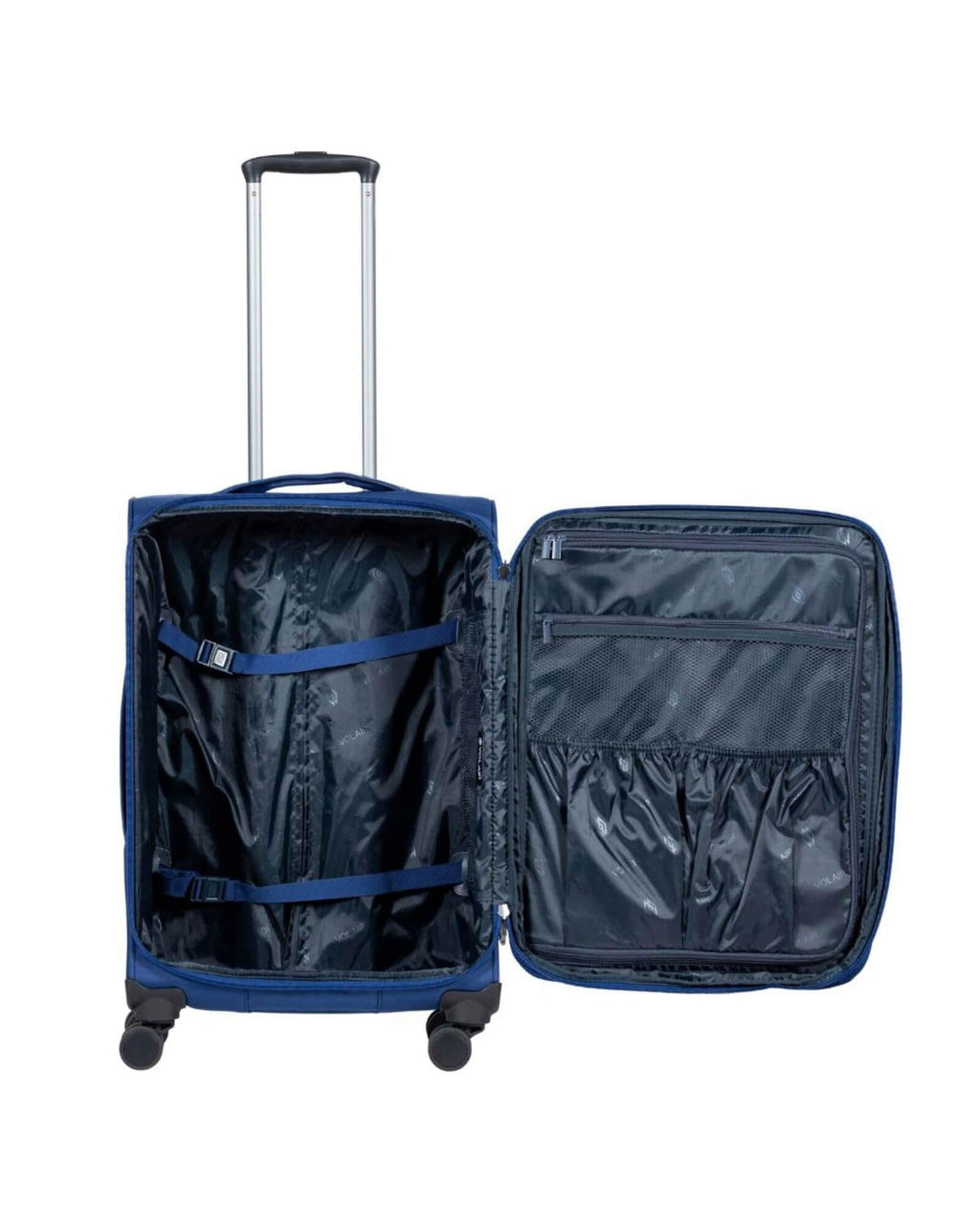 Volair Forte 4 Softside 2-Piece Spinner Luggage Set - Medium & Carry-On - Navy Image 4