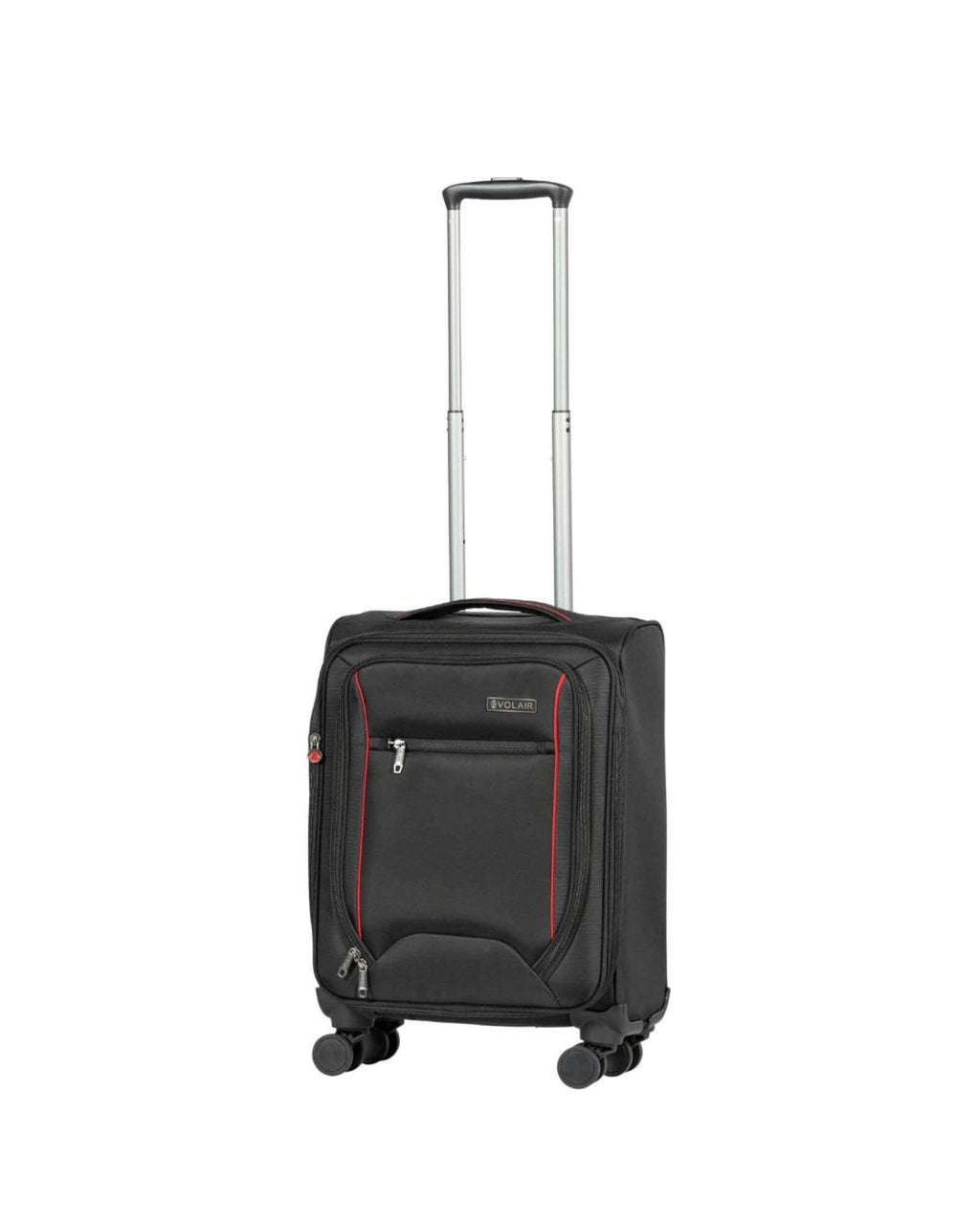 Volair Forte 4 Softside Carry-On Spinner Suitcase - 55cm - Black Image 1