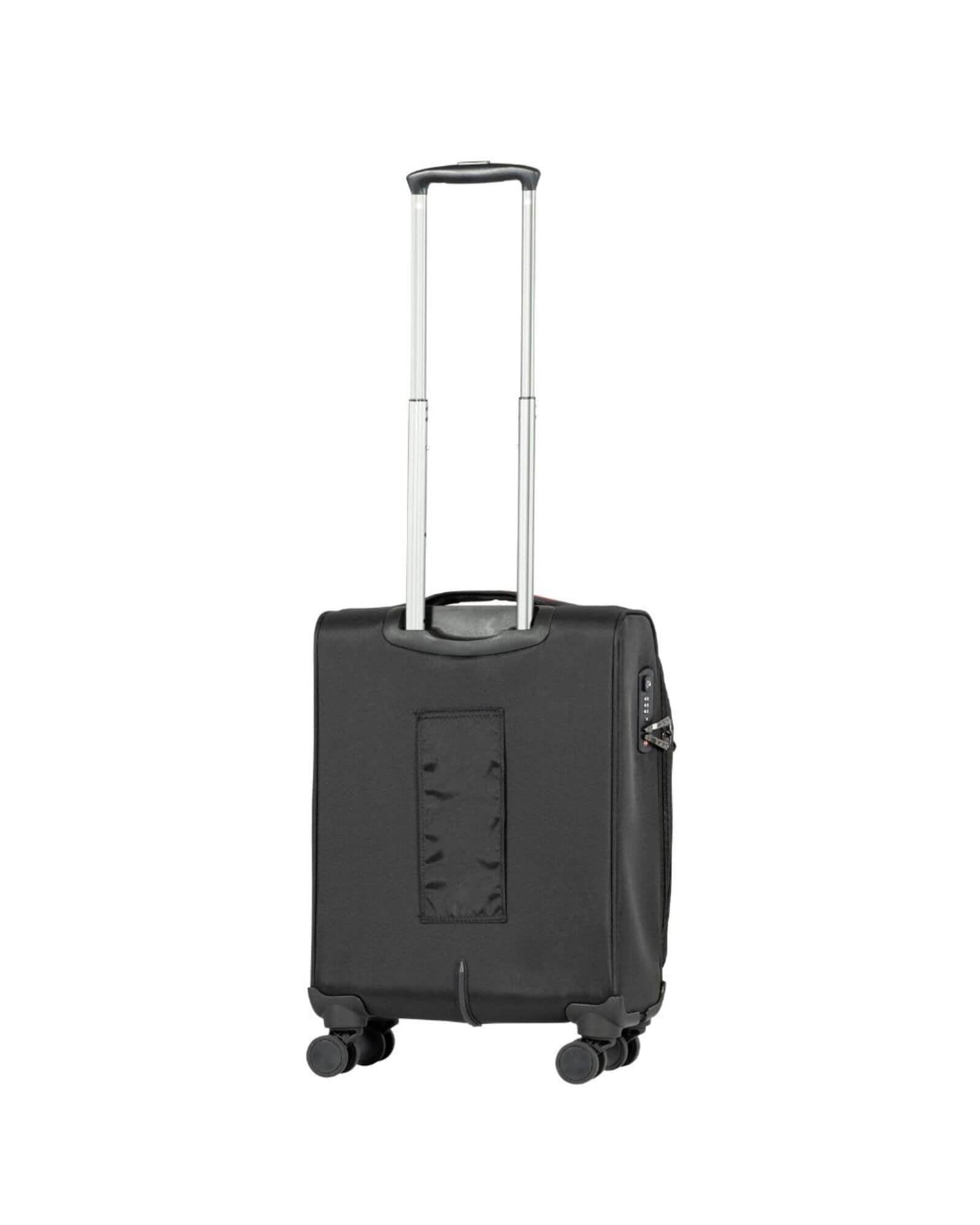 Volair Forte 4 Softside Carry-On Spinner Suitcase - 55cm - Black Image 3