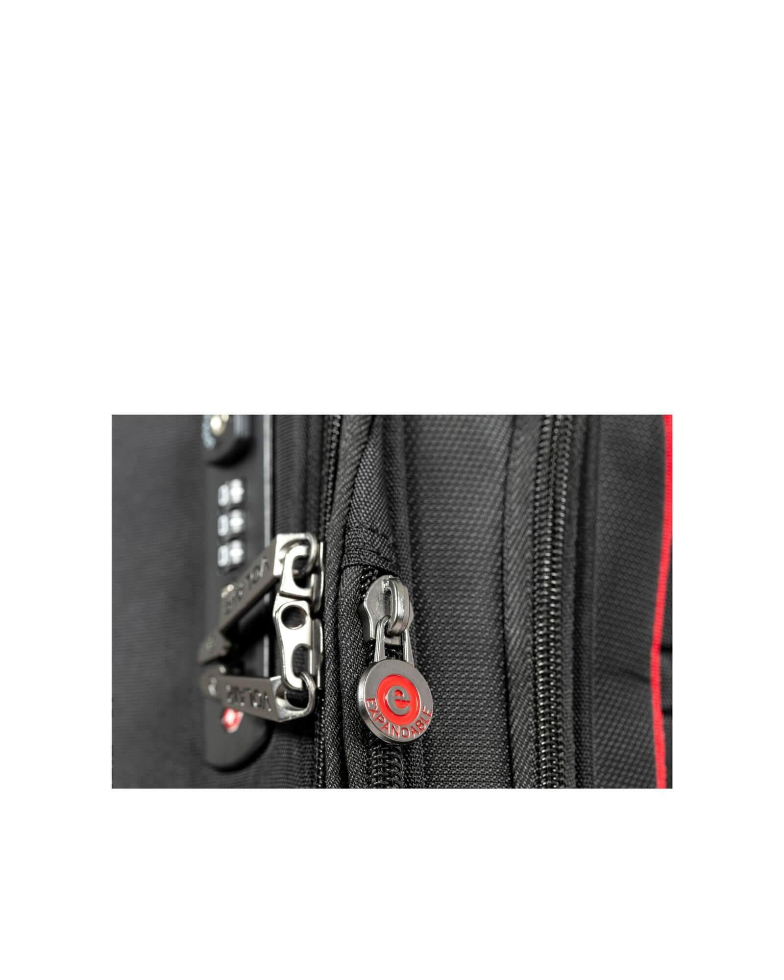 Volair Forte 4 Softside Carry-On Spinner Suitcase - 55cm - Black Image 7