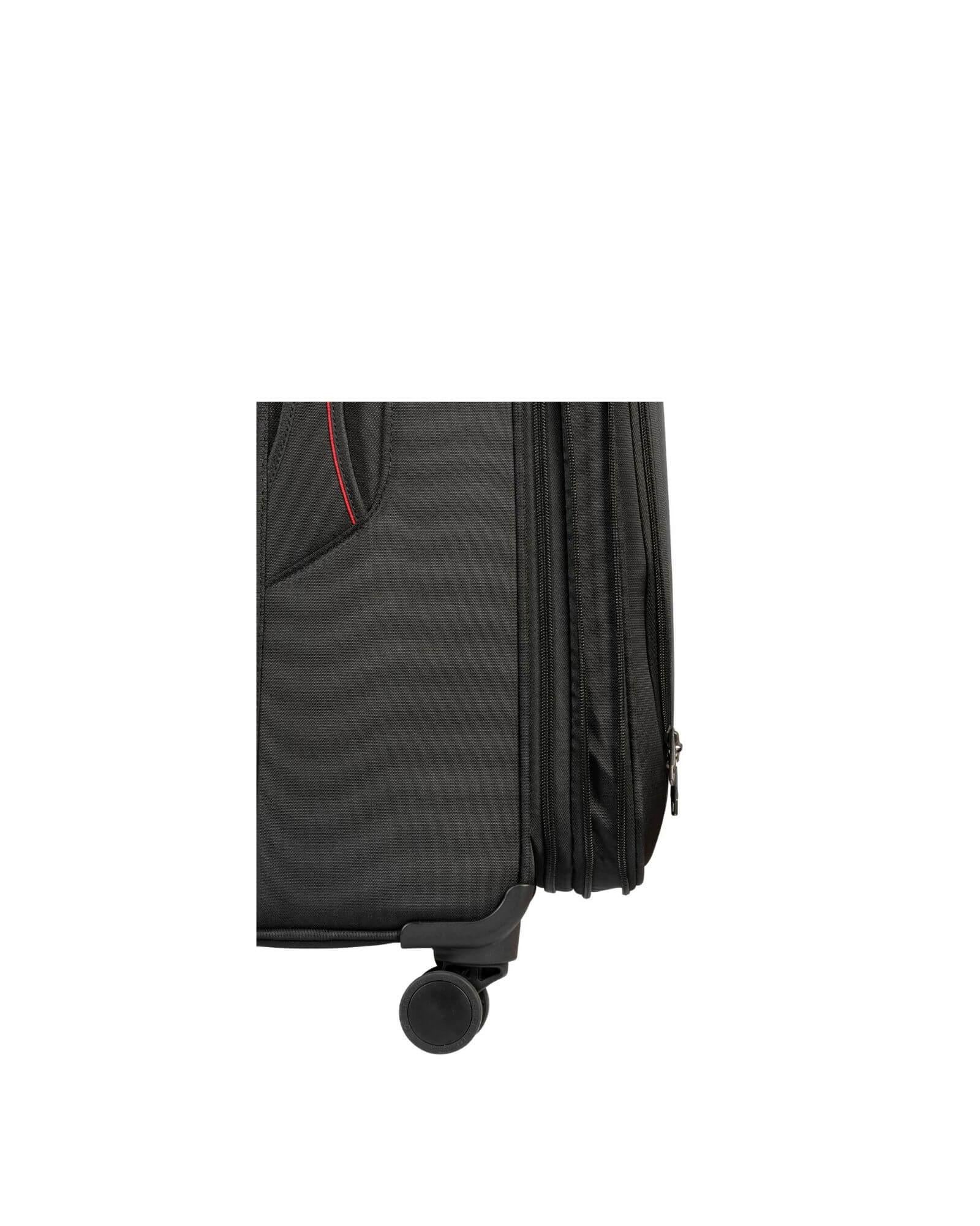 Volair Forte 4 Softside Carry-On Spinner Suitcase - 55cm - Black Image 8