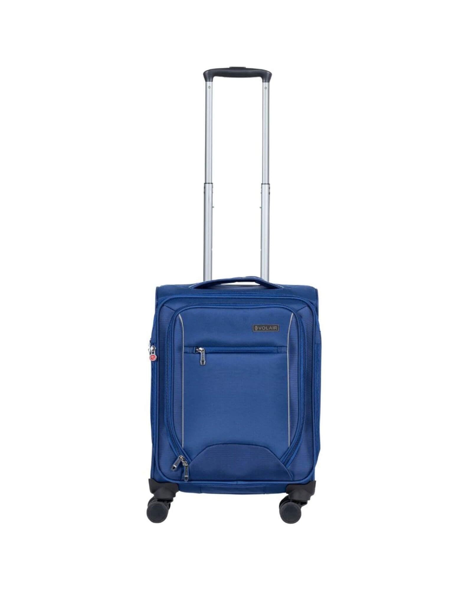 Volair Forte 4 Softside Carry-On Spinner Suitcase - 55cm - Navy Image 2