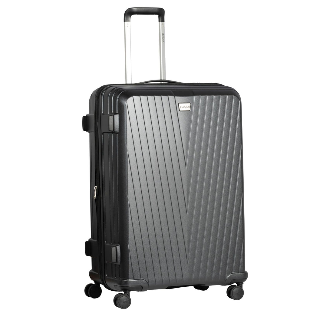 Volair Vmax Expandable Hardside 3-Piece Spinner Luggage Set - Black