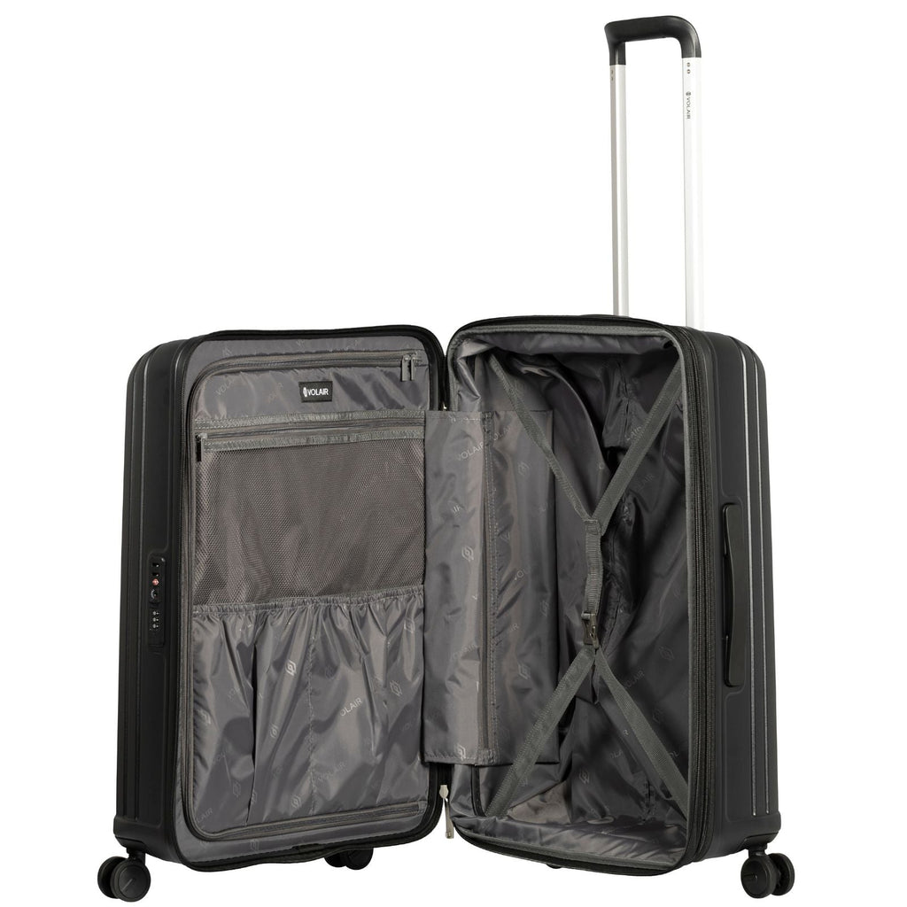 Volair Vmax Expandable Hardside Medium Spinner Suitcase - 68cm - Black