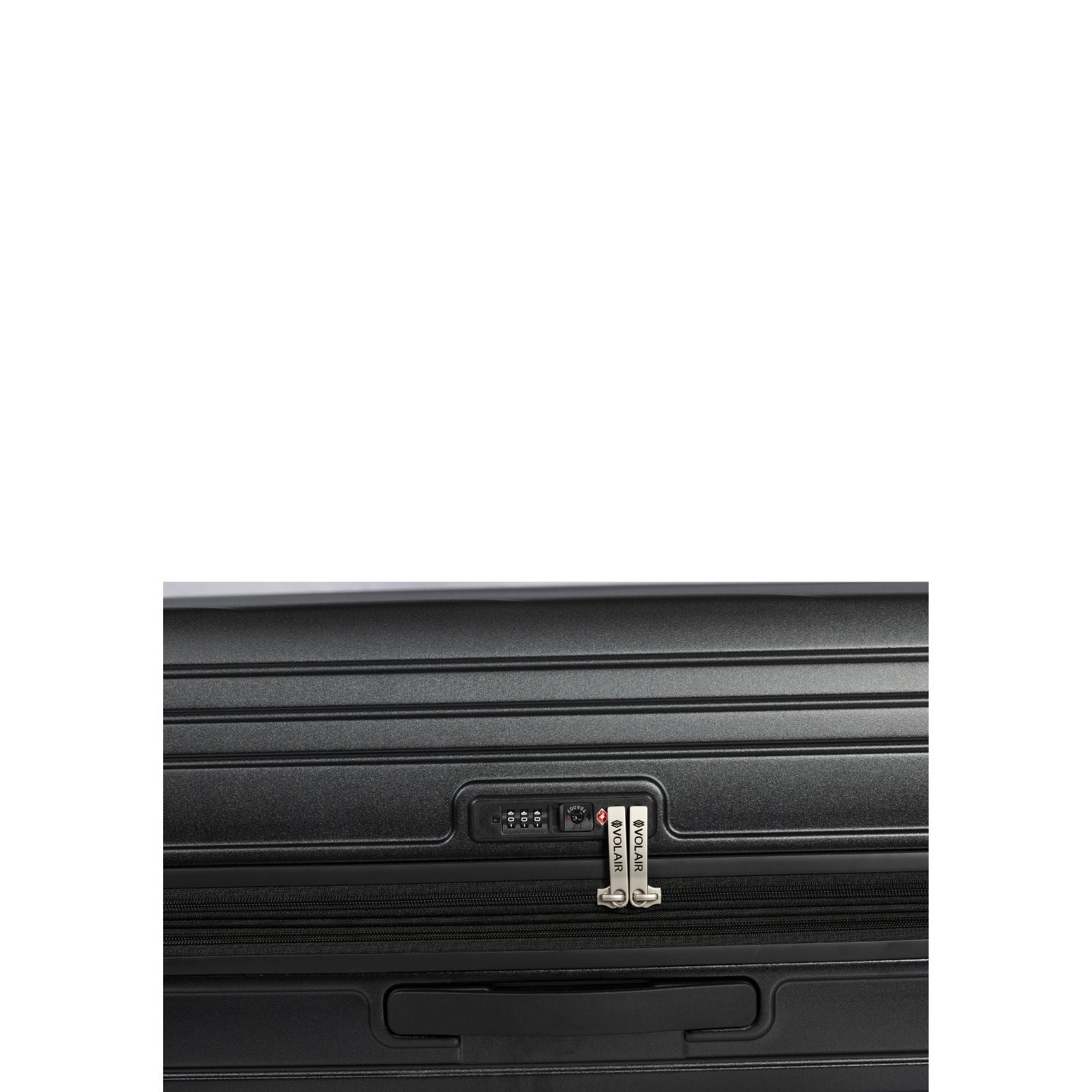 Volair Vmax Expandable Hardside 3-Piece Spinner Luggage Set - Black