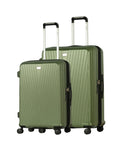 Volair Vmax Expandable Hardside 2-Piece Spinner Luggage Set - Large & Medium - Chive Green Front Right Image 1