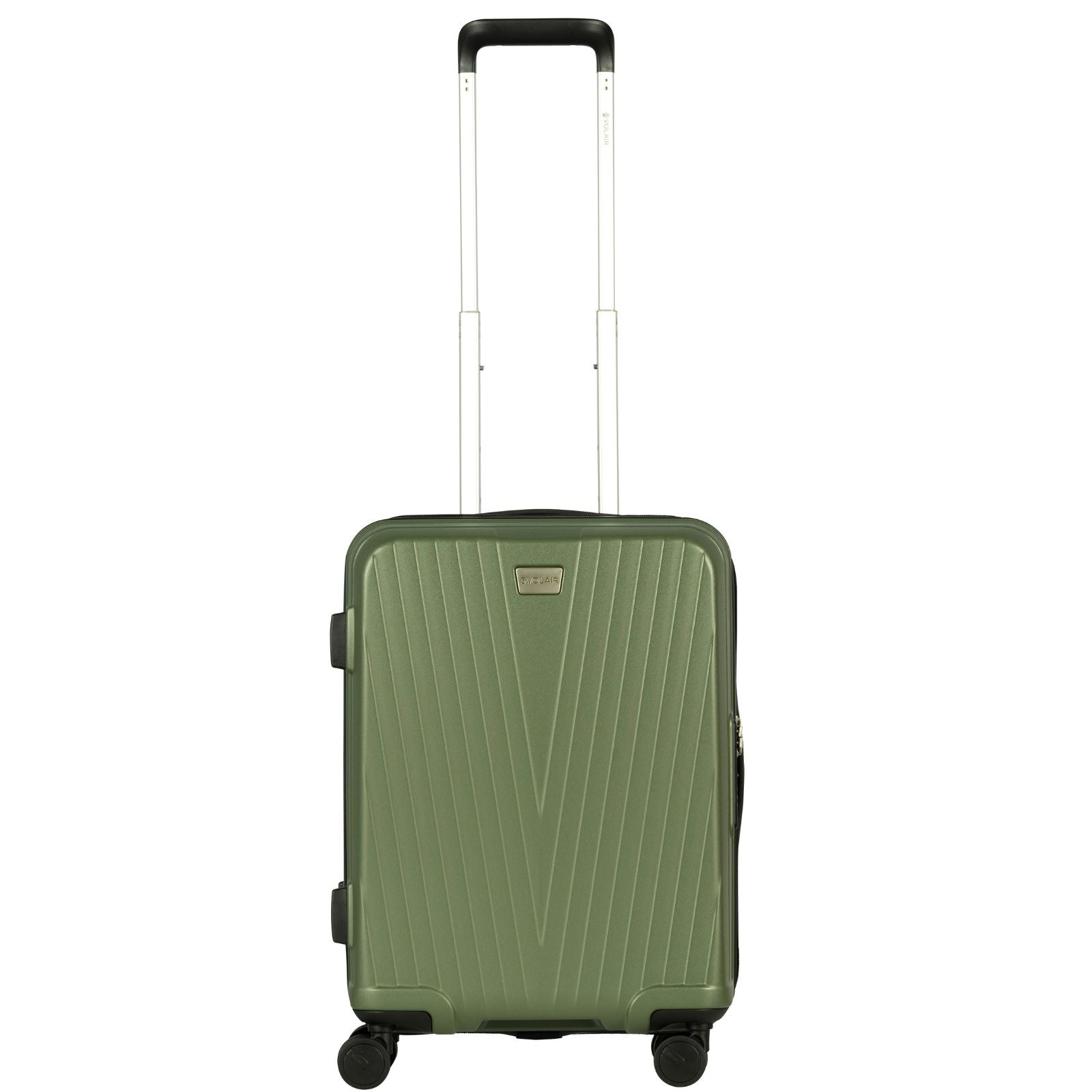 Volair Vmax Expandable Hardside Carry-On Spinner Suitcase - 55cm - Chive Green