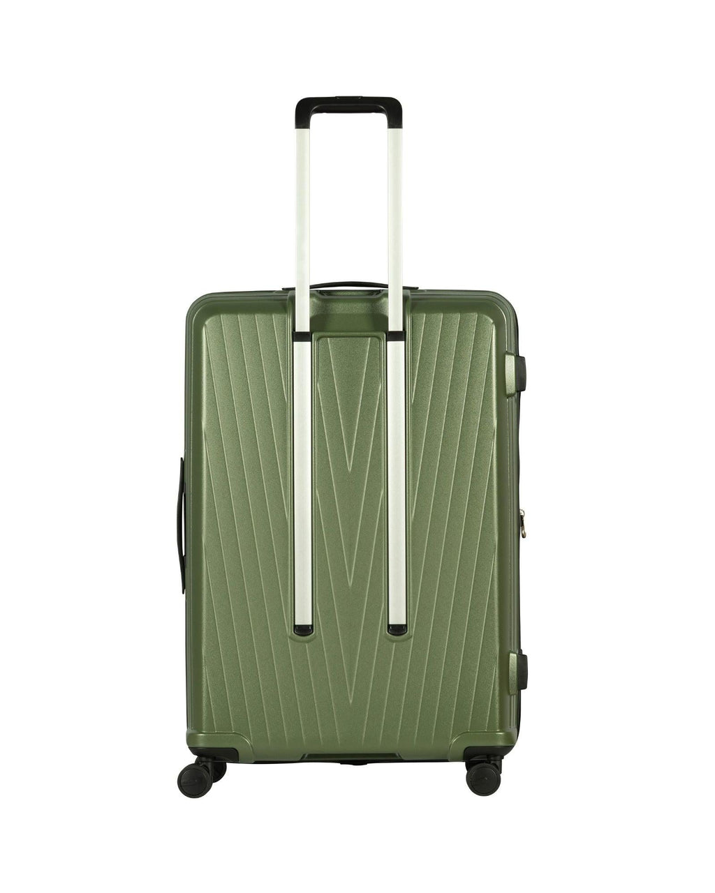Volair Vmax Expandable Hardside Large Spinner Suitcase - 78cm - Chive Green Back Image 4