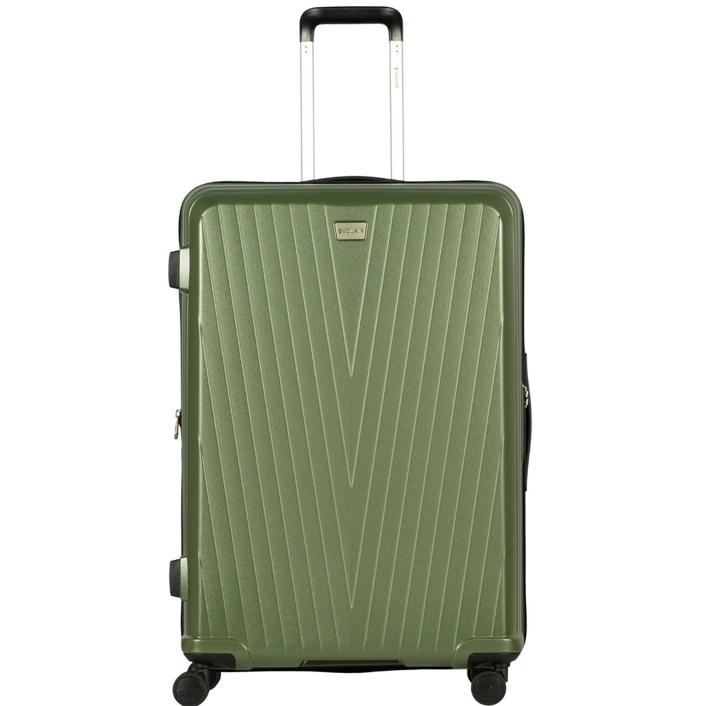 Volair Vmax Expandable Hardside Large Spinner Suitcase - 78cm - Chive Green
