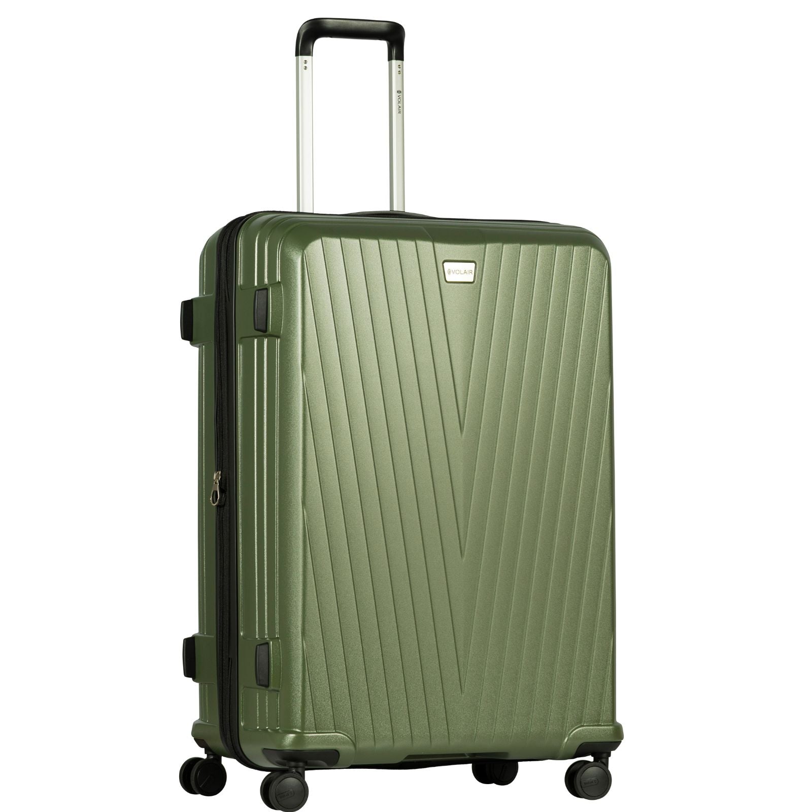 Volair Vmax Expandable Hardside Large Spinner Suitcase - 78cm - Chive Green