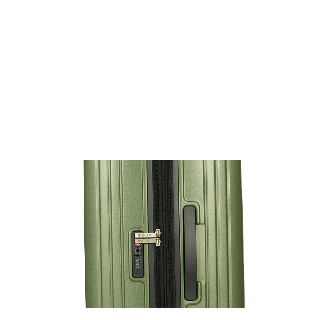 Volair Vmax Expandable Hardside 2-Piece Spinner Luggage Set - Medium & Carry-On - Chive Green