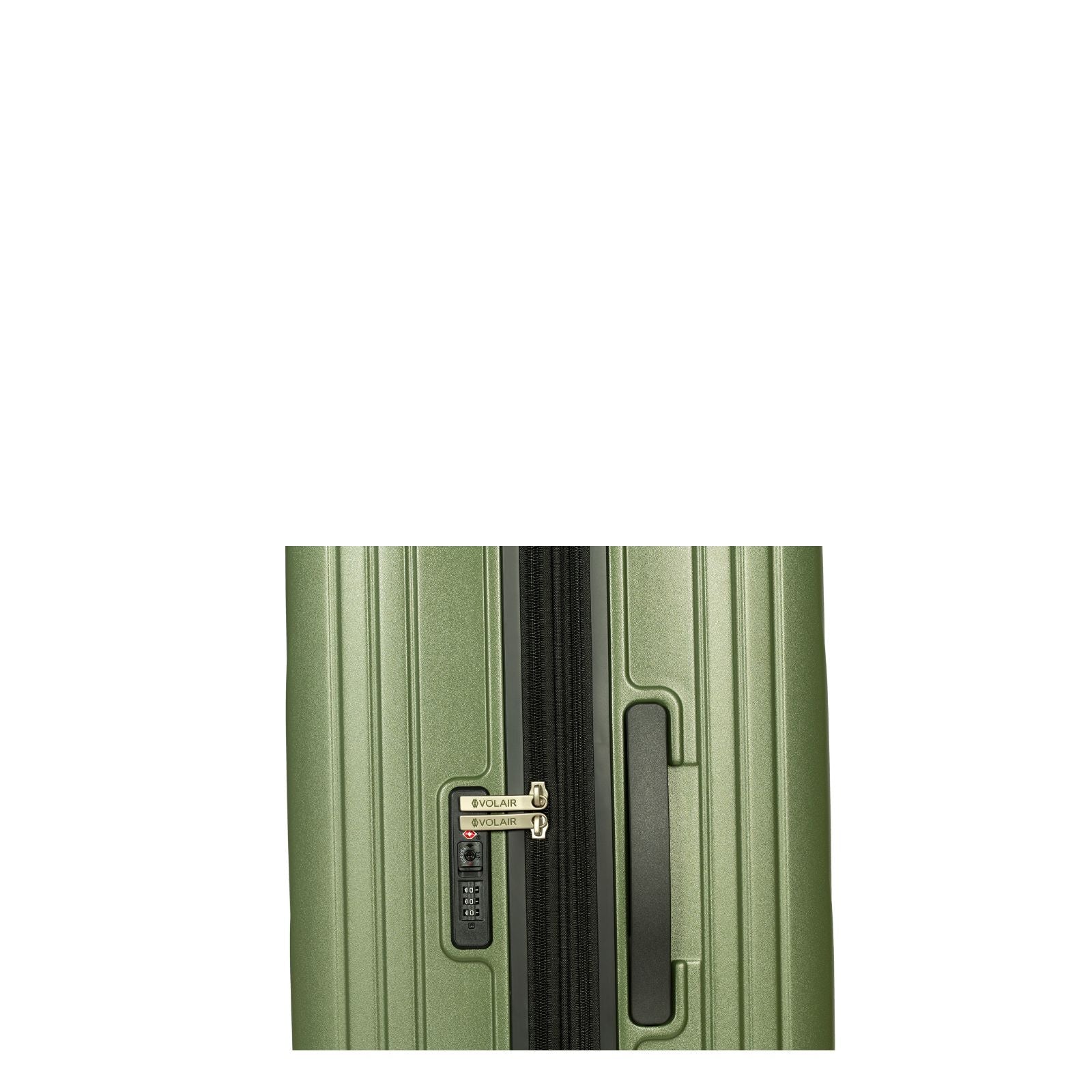 Volair Vmax Expandable Hardside 2-Piece Spinner Luggage Set - Large & Carry-On - Chive Green