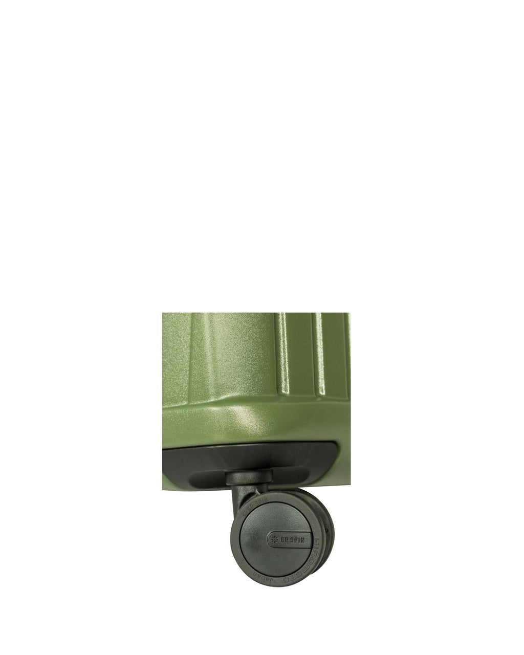Volair Vmax Expandable Hardside Carry-On Spinner Suitcase - 55cm - Chive Green Image 7