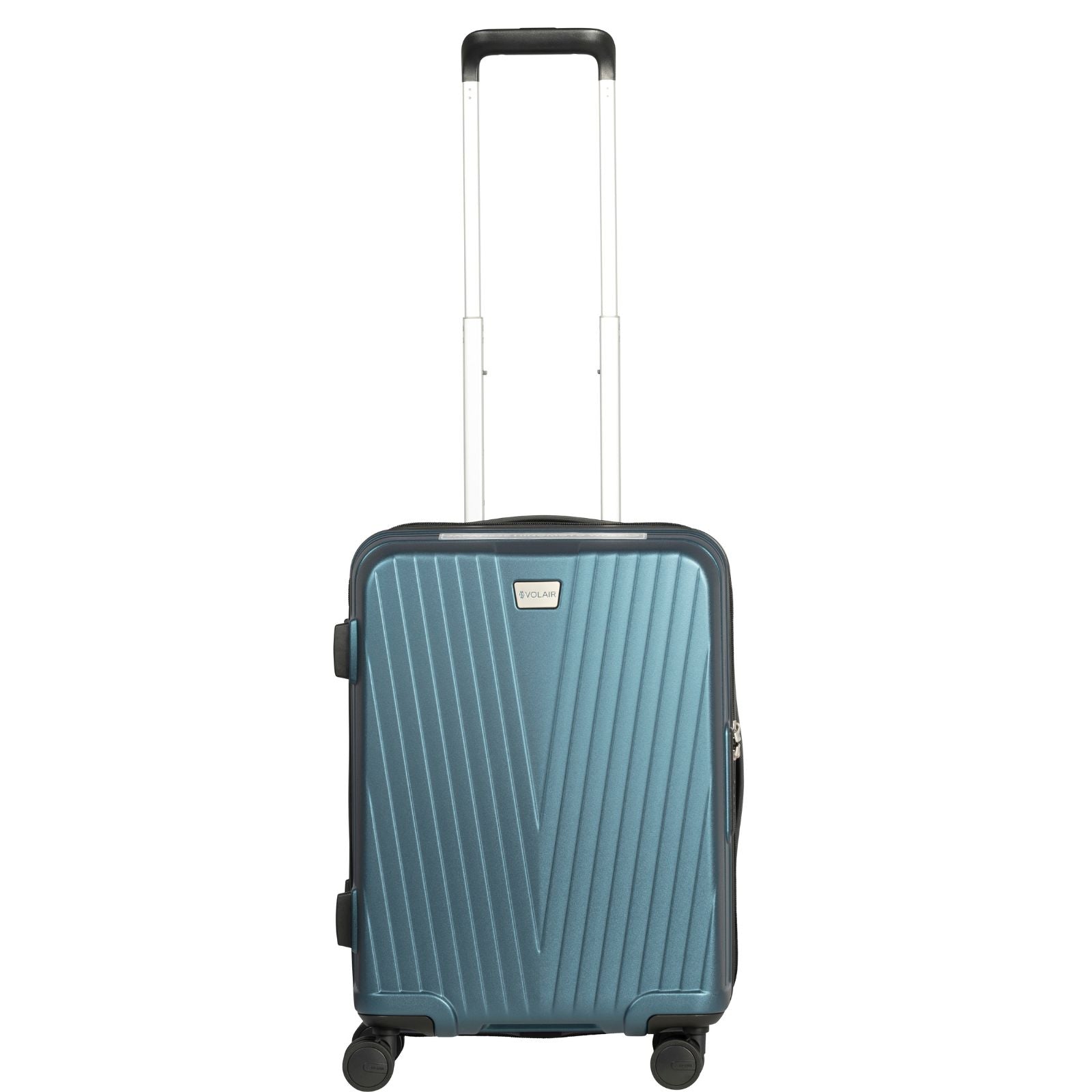 Volair Vmax Expandable Hardside Carry-On Spinner Suitcase - 55cm - Steel Blue