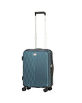 Volair Vmax Expandable Hardside Carry-On Spinner Suitcase - 55cm - Steel Blue Front Right Image 1