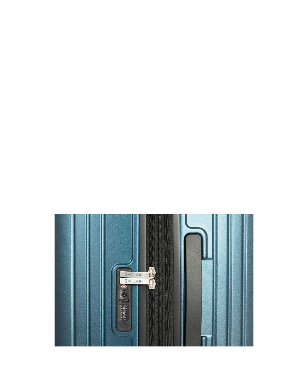 Volair Vmax Expandable Hardside Carry-On Spinner Suitcase - 55cm - Steel Blue Image 6