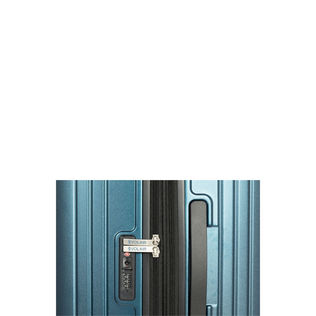 Volair Vmax Expandable Hardside Carry-On Spinner Suitcase - 55cm - Steel Blue