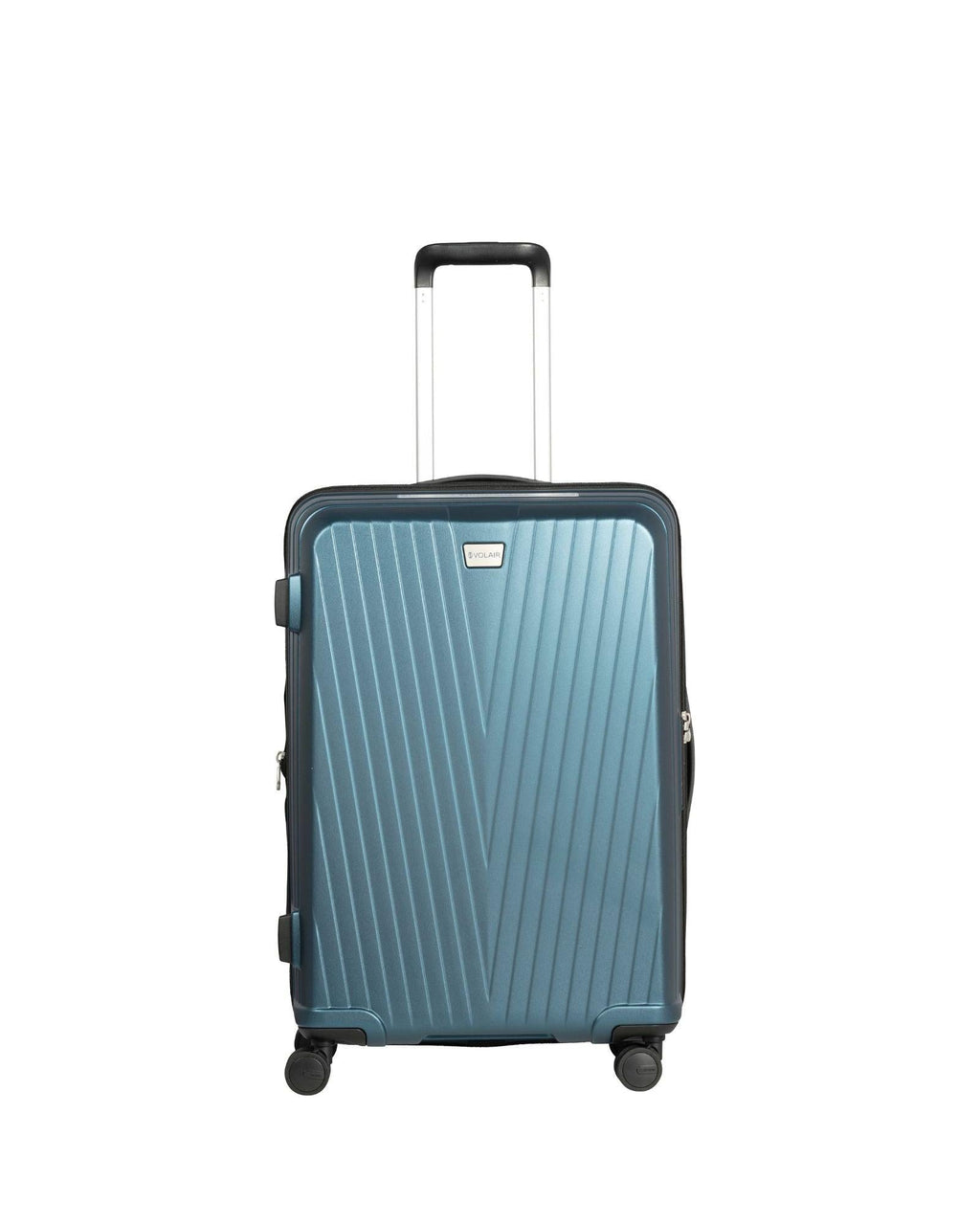 Volair Vmax Expandable Hardside 2-Piece Spinner Luggage Set - Large & Medium - Steel Blue Front Image 3