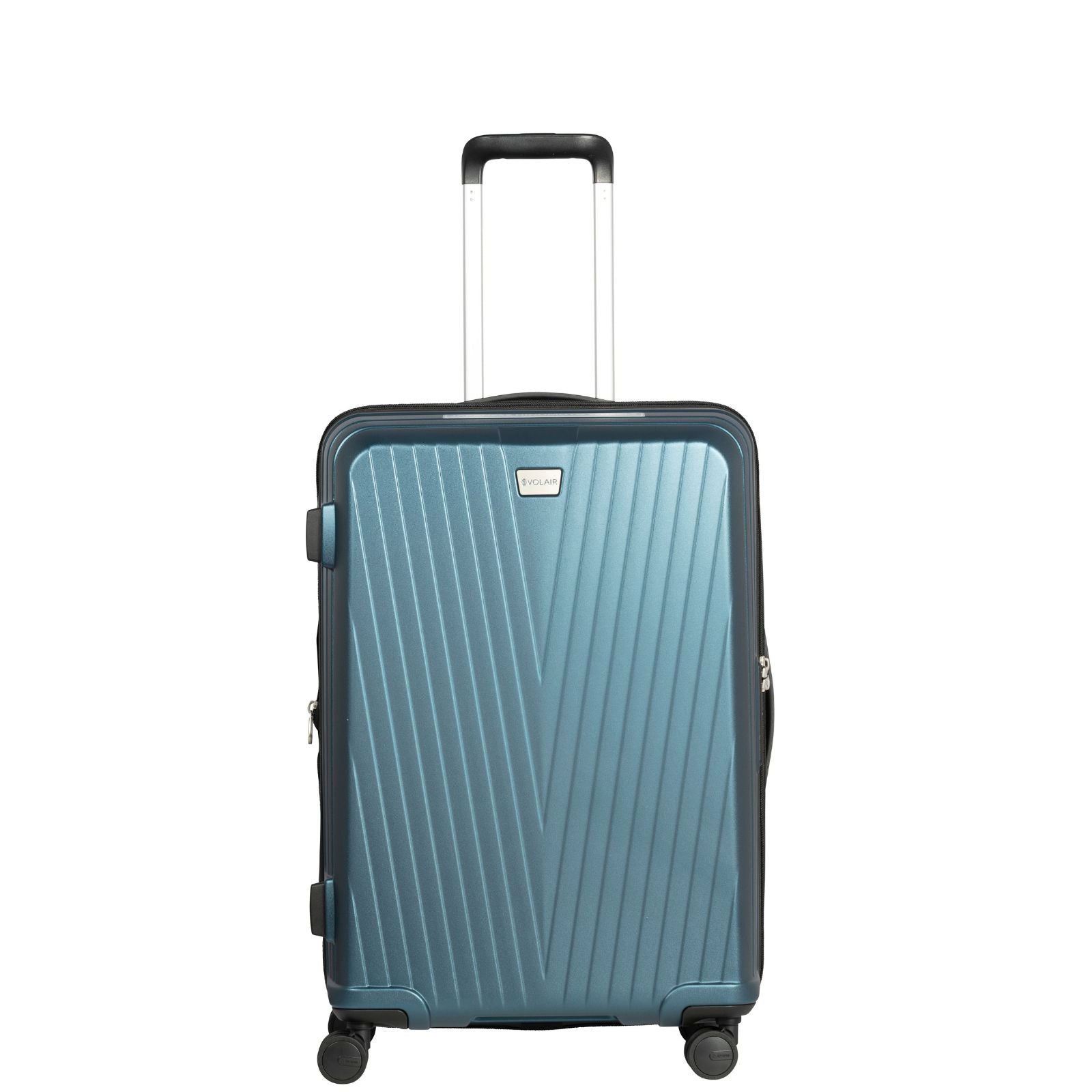 Volair Vmax Expandable Hardside 2-Piece Spinner Luggage Set - Medium & Carry-On - Steel Blue