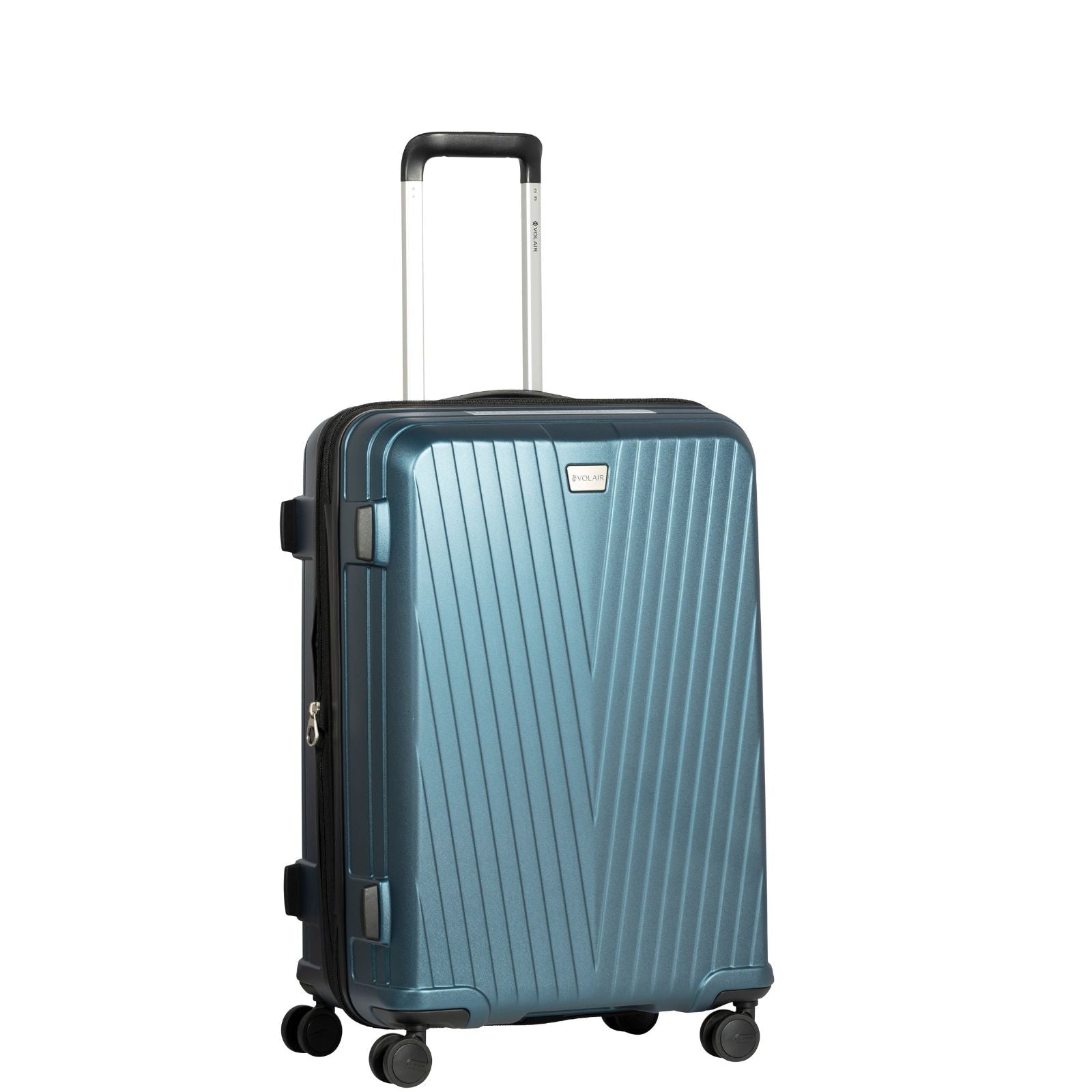 Volair Vmax Expandable Hardside Medium Spinner Suitcase - 68cm - Steel Blue