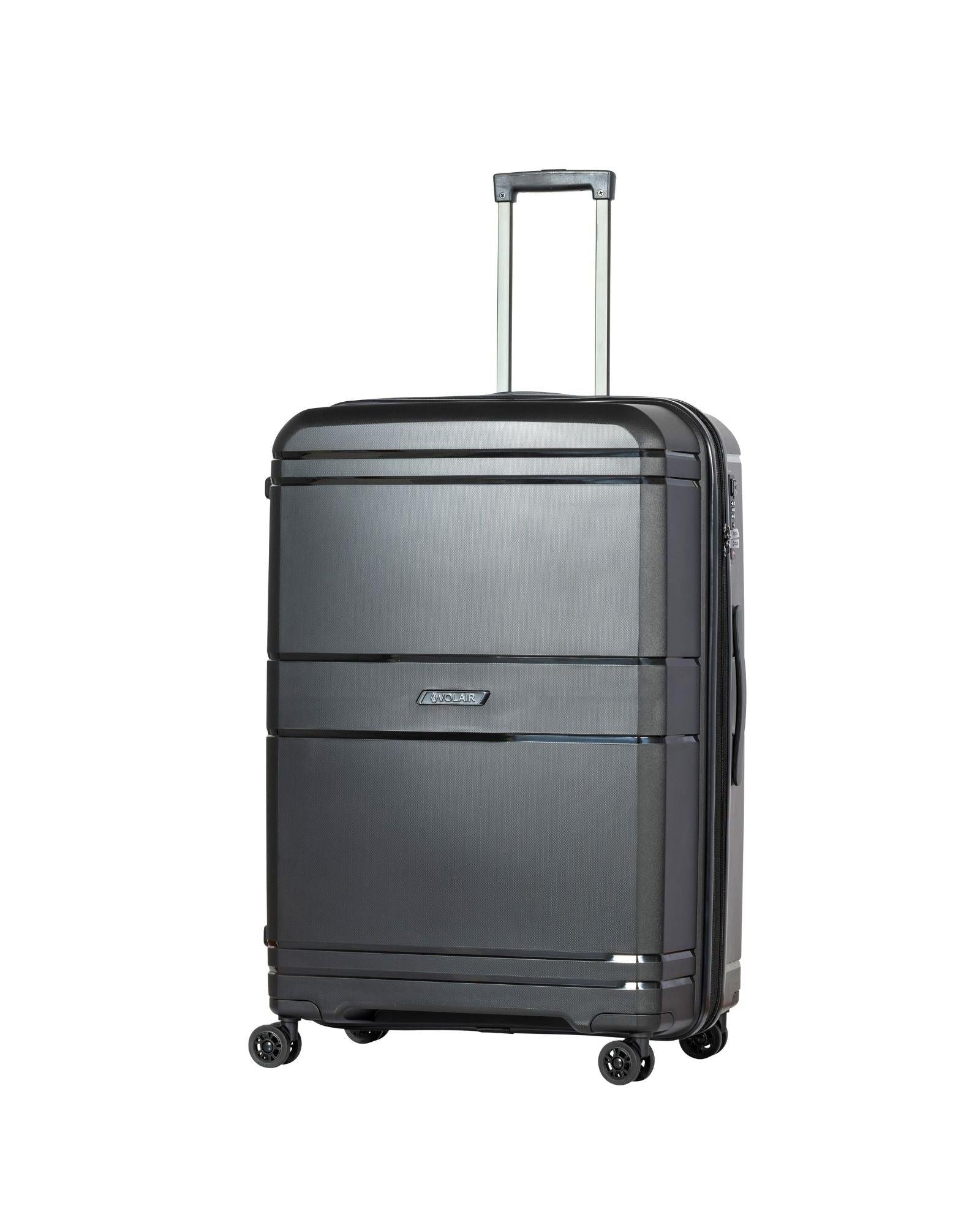 Volair Zurich Hardside Large Spinner Suitcase - 78cm - Black Image 1