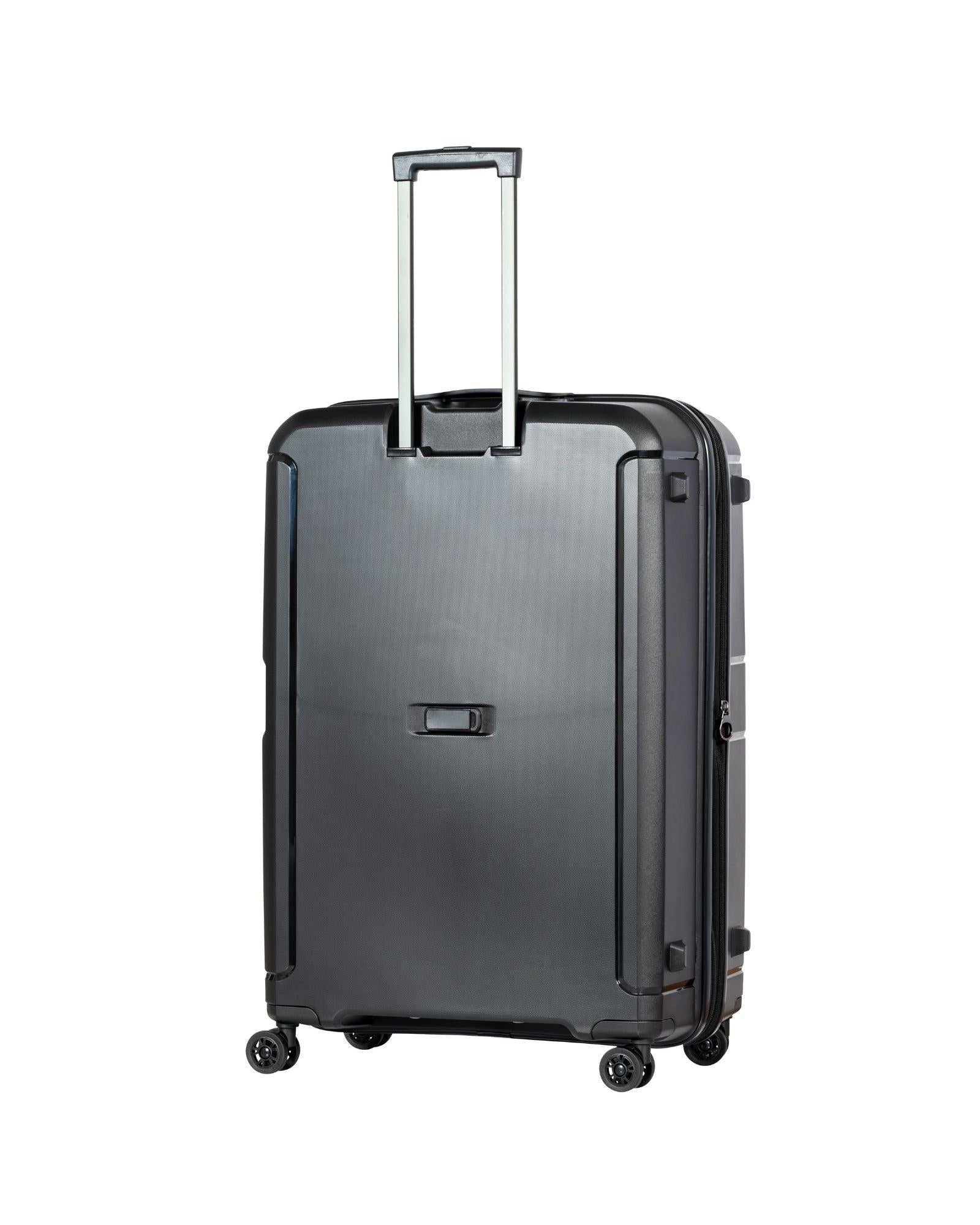 Volair Zurich Hardside 2-Piece Spinner Luggage Set - Large & Carry-On - Black Image 2