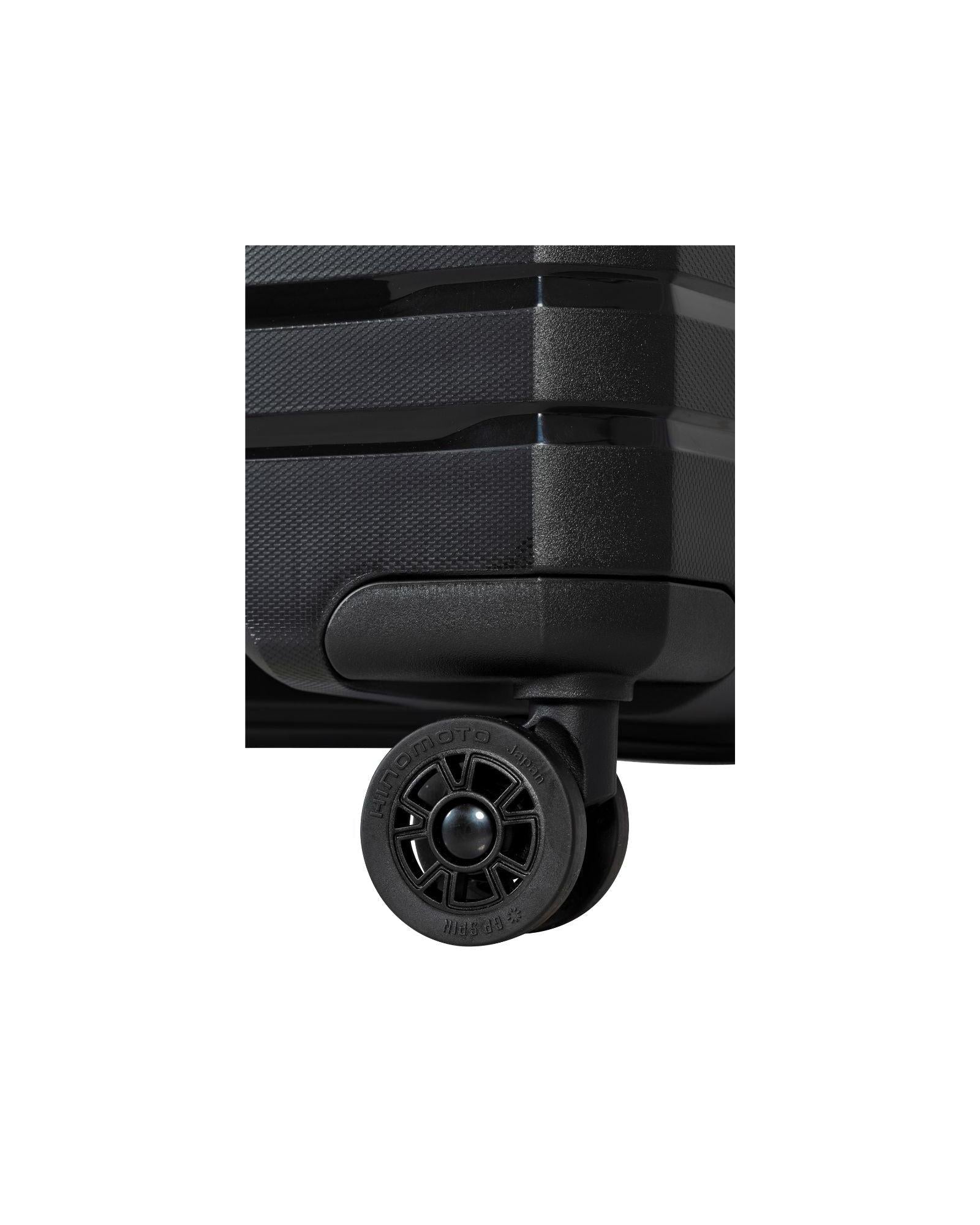 Volair Zurich Hardside 2-Piece Spinner Luggage Set - Large & Carry-On - Black Image 4
