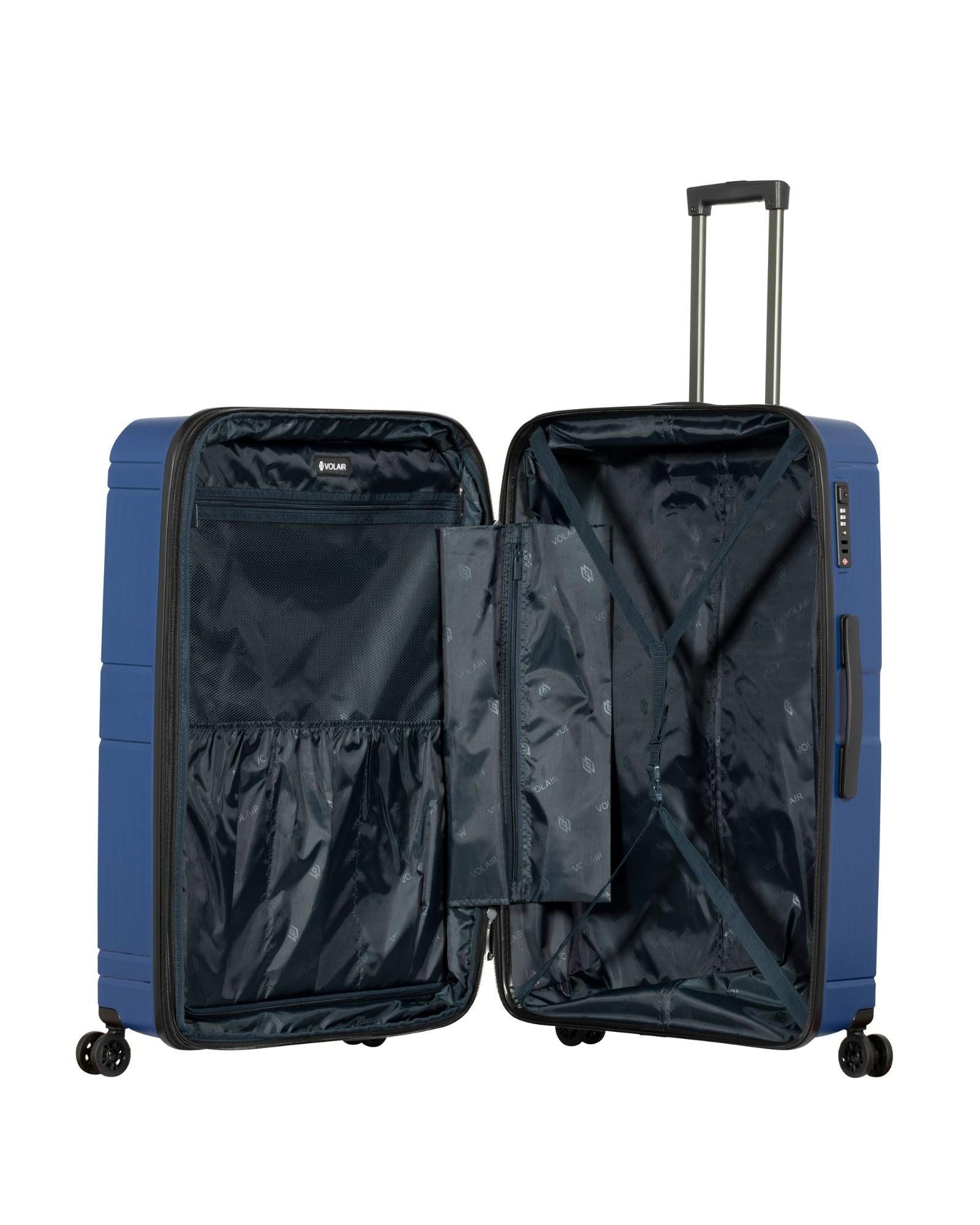 Volair Zurich Hardside 3-Piece Spinner Luggage Set - Navy Image 3