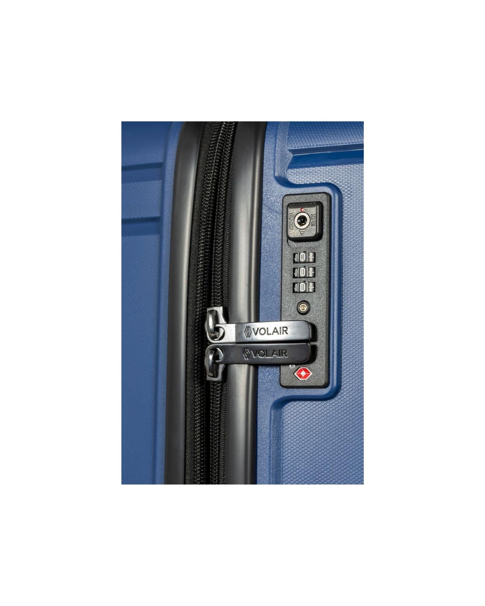 Volair Zurich Hardside Large Spinner Suitcase - 78cm - Navy Image 6