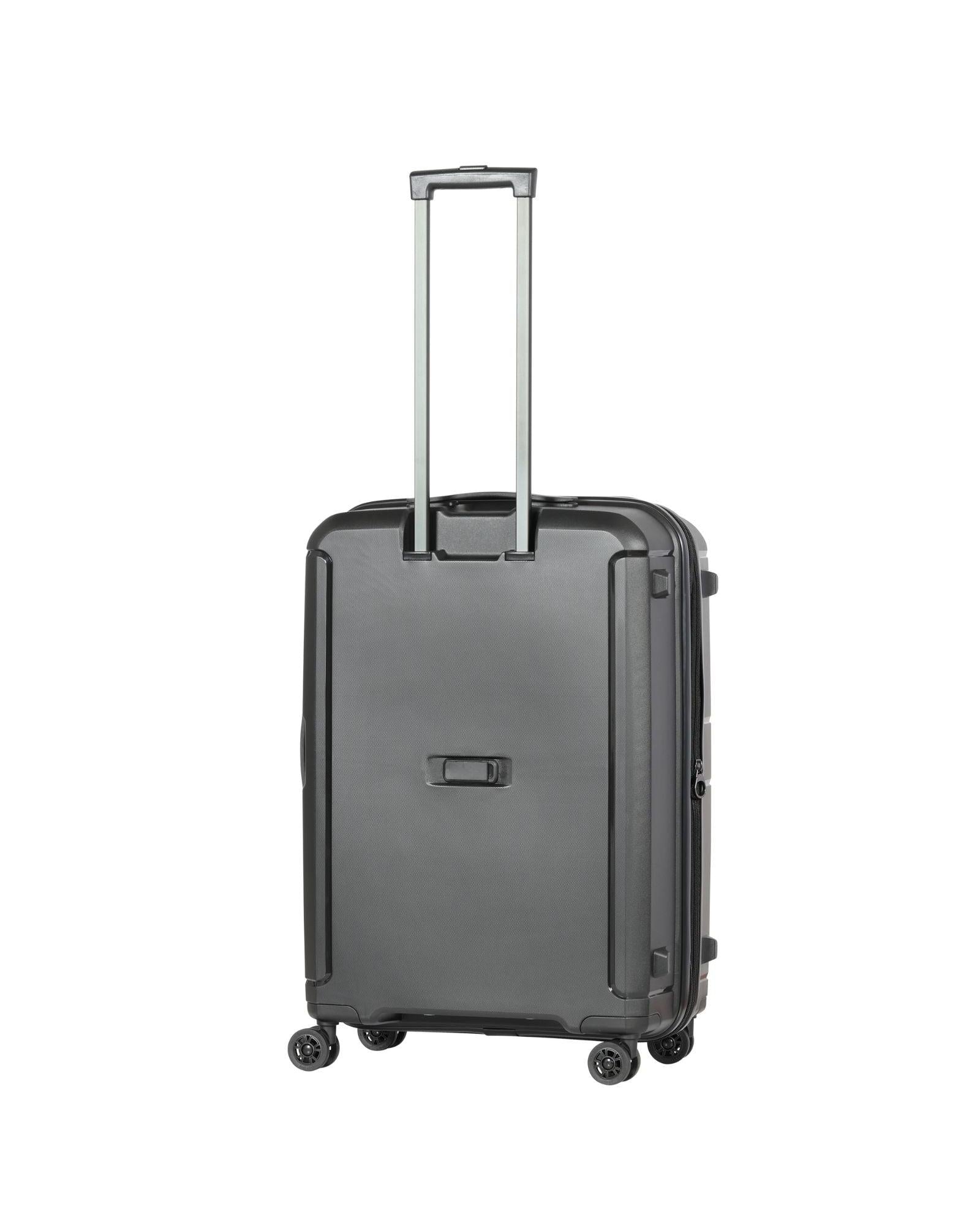 Volair Zurich Hardside 2-Piece Spinner Luggage Set - Medium & Carry-On - Black Image 2