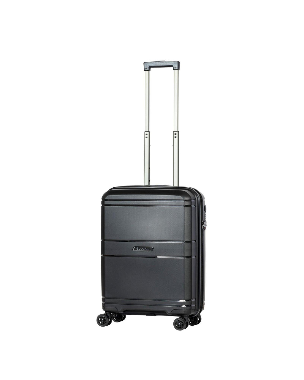 Volair Zurich Hardside Carry-On Spinner Suitcase - 55cm - Black Image 1