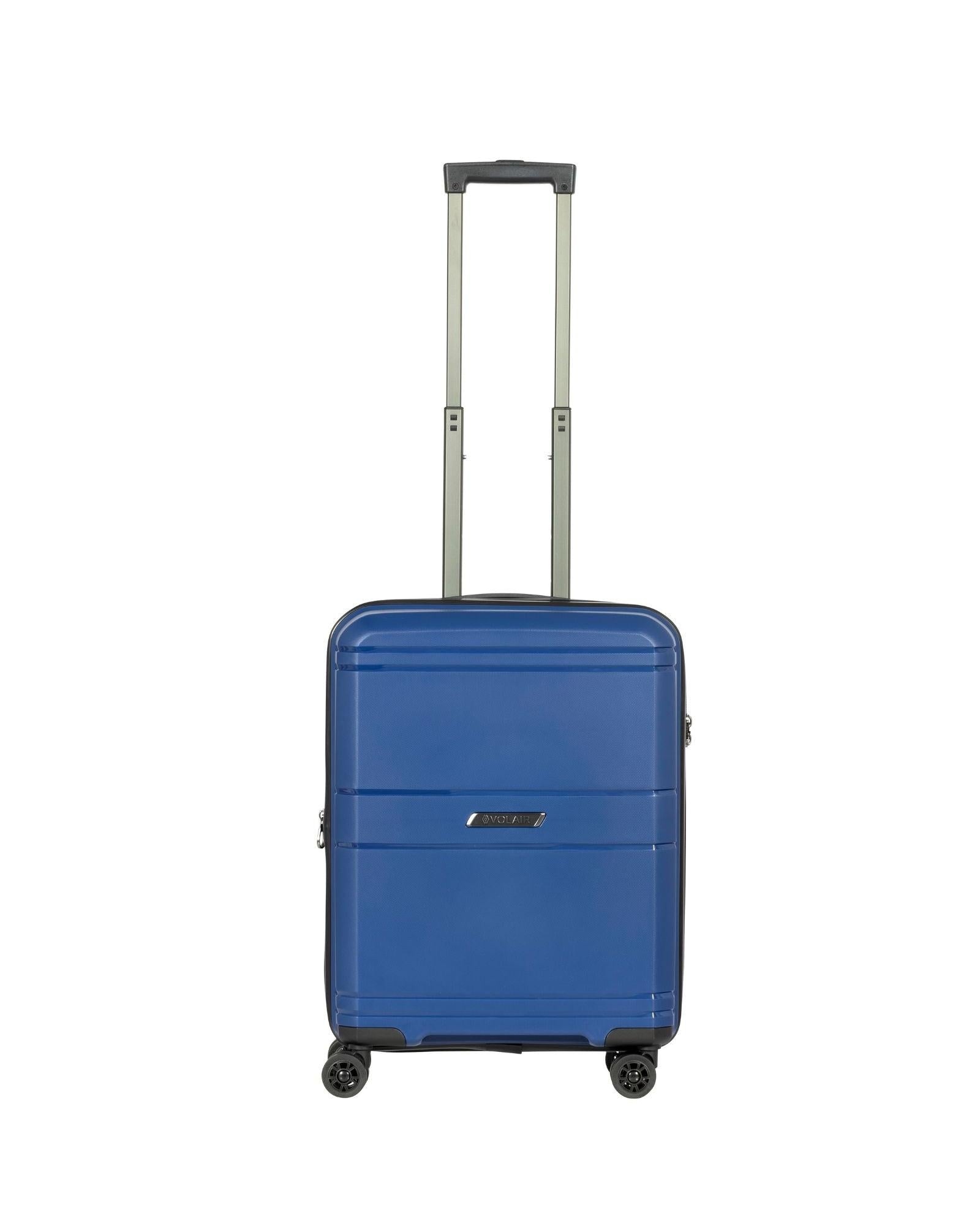 Volair Zurich Hardside Carry-On Spinner Suitcase - 55cm - Navy Image 2