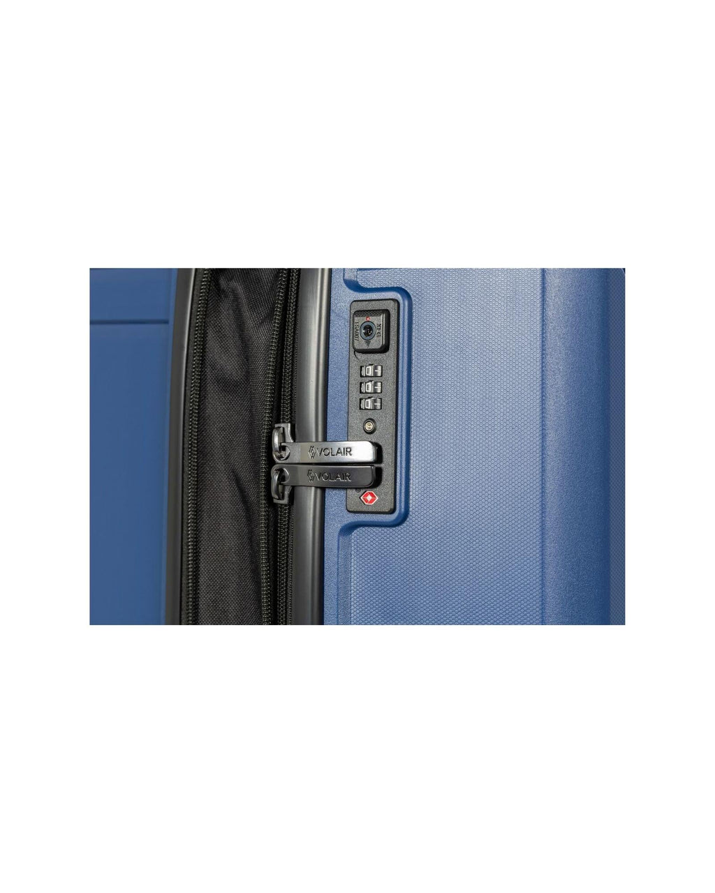 Volair Zurich Hardside Carry-On Spinner Suitcase - 55cm - Navy Image 7