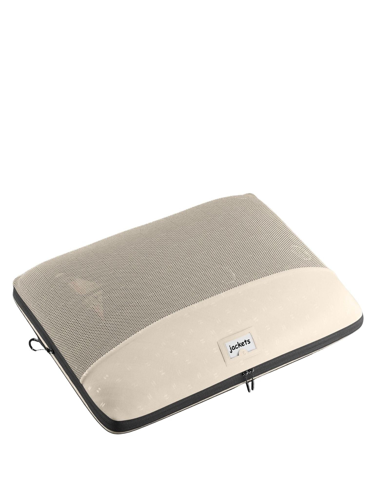 Zoomlite Compression Packing Cube - Medium - Pearl Image 1