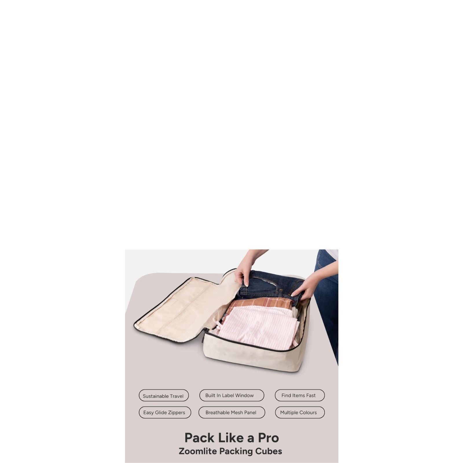 Zoomlite Packing Cube - Large - Olive