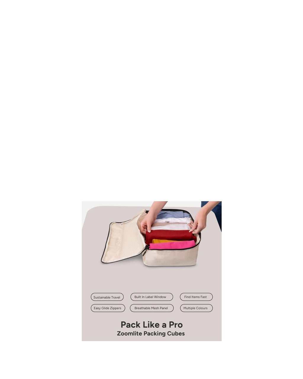 Zoomlite Packing Cube - Medium - Olive Image 3